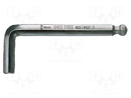 WERA Llave allen Hex-Plus esférica HEX 4mm