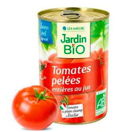 JARDIN BIO Tomates Enteros Pelados Bio 400Gr