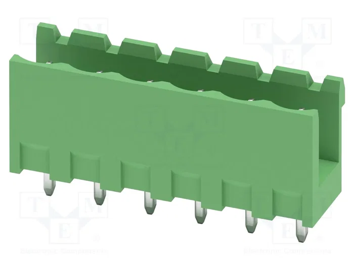 PHOENIX CONTACT MSTBV2.5/6-G-5.08 Conector de bloque de bornas desmontable 6 pines 630V Verde PHOENIX CONTACT MSTBV2.5/6-G-5.08 Conector de bloque de bornas desmontable 6 pines 630V Verde