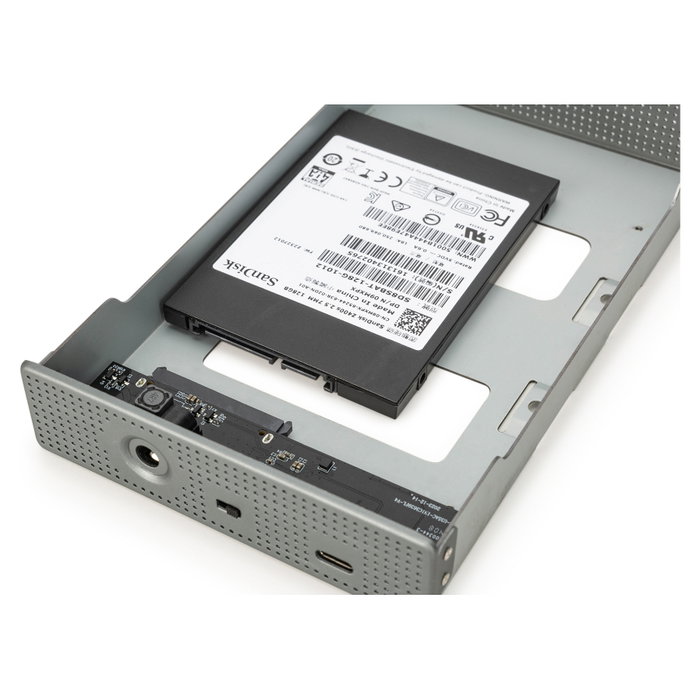 Digitus DA-71106-1 Caja para disco duro de aluminio 3,5 pulg. SATA USB 3.0