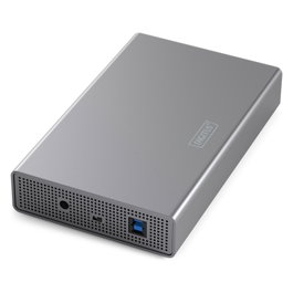 Digitus DA-71106-1 Caja para disco duro de aluminio 3,5 pulg. SATA USB 3.0