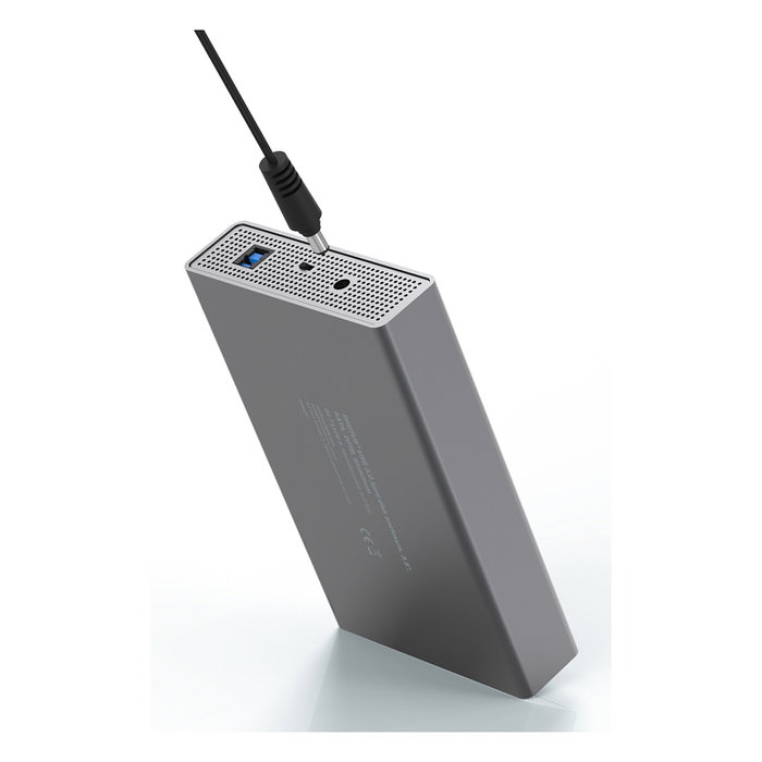 Digitus DA-71106-1 Caja para disco duro de aluminio 3,5 pulg. SATA USB 3.0