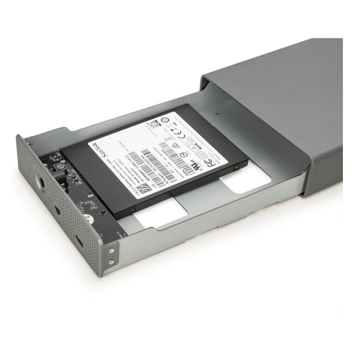 Digitus DA-71106-1 Caja para disco duro de aluminio 3,5 pulg. SATA USB 3.0