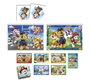 Clementoni Puzzle Edukit 4 en 1 Paw Patrol Rompecabezas para Niños +3 Años