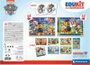 Clementoni Puzzle Edukit 4 en 1 Paw Patrol Rompecabezas para Niños +3 Años