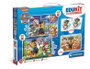 Clementoni Puzzle Edukit 4 en 1 Paw Patrol Rompecabezas para Niños +3 Años