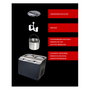 Unold Doppio Nero Eismaschine Compresor Helados 2,4 L Negro Acero Inoxidable, 250W