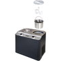 Unold Doppio Nero Eismaschine Compresor Helados 2,4 L Negro Acero Inoxidable, 250W