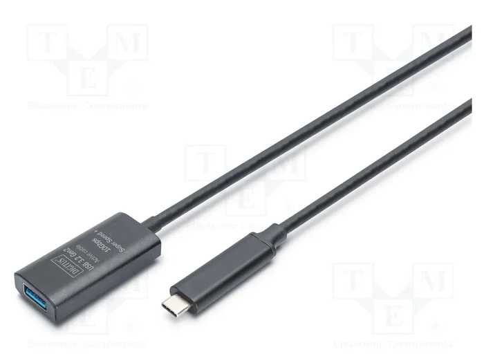 Digitus Cable de extensión USB-C a USB-A DA-73113 de 5 m, 10 Gbit/s