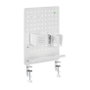 LogiLink PB0104 Organizador de Almacenamiento Colgante Blanco