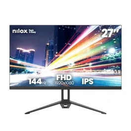 Nilox Monitor Gaming 27 pulg. IPS FHD 144Hz Negro