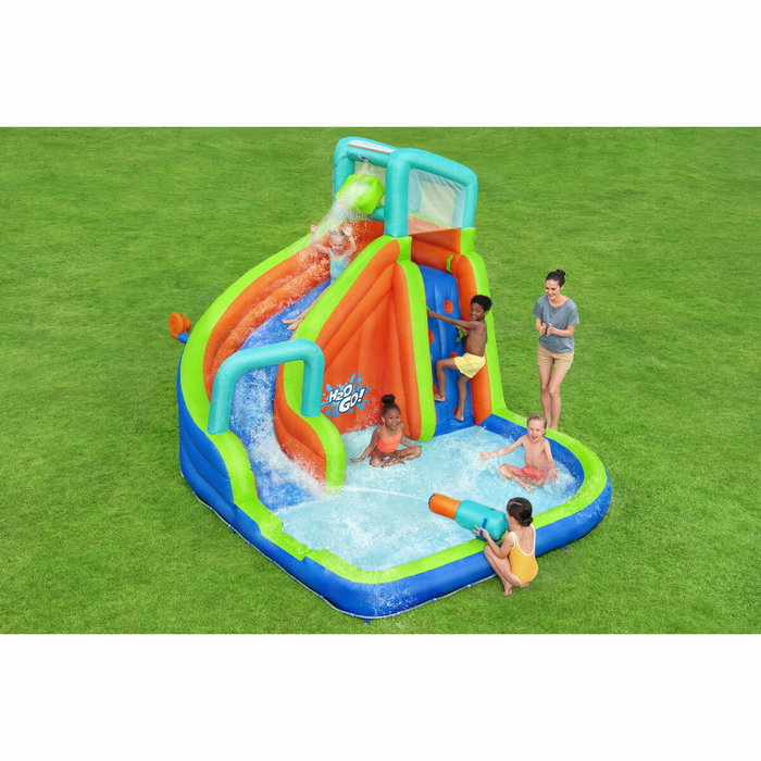 Bestway Parque Acuático Hinchable H2OGO! Turbo Splash 365x320x240 cm