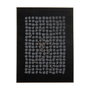 Ixia Cuadro Abstracto Negro-Gris PS - Lienzo 90 x 120 cm