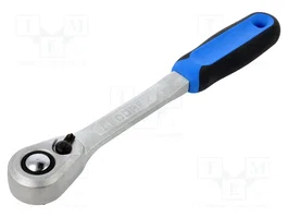GEDORE Llave de trinquete de vaso 1/2 pulgada bidireccional con interruptor