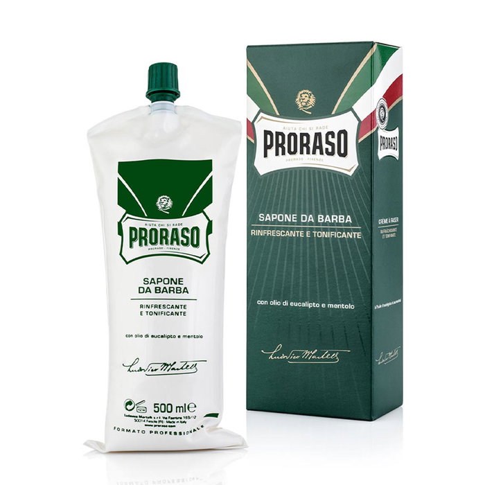 Proraso Crema de Afeitado Profesional Eucalipto-Mentol 500 ml