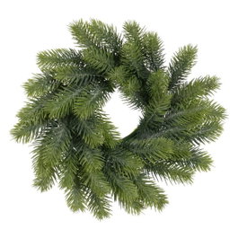 Ixia Corona Verde de PVC Decoración 30 x 30 cm