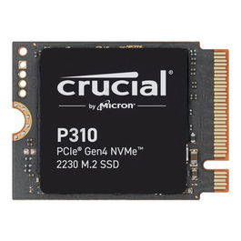 Crucial CT2000P310SSD2 P310 SSD Interno M.2 2230 NVMe PCIe 4.0 - 2 TB, Lectura 6000 MB/s, Escritura 7100 MB/s