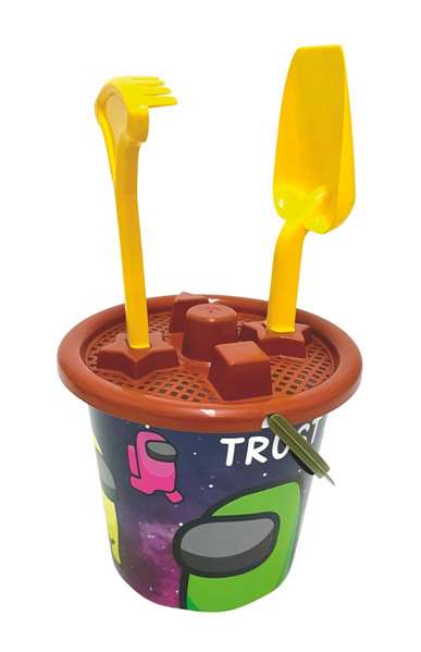 AVC Juego de Cubos de Playa con Pala, Rastrillo y Cedazo - Surtido de Colores - Modelos Surtidos AVC Juego de Cubos de Playa con Pala, Rastrillo y Cedazo - Surtido de Colores - Modelos Surtidos