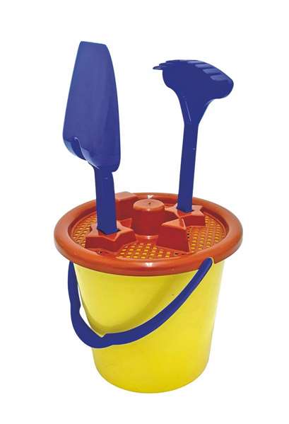 AVC Juego de Cubos de Playa con Pala, Rastrillo y Cedazo - Surtido de Colores - Modelos Surtidos AVC Juego de Cubos de Playa con Pala, Rastrillo y Cedazo - Surtido de Colores - Modelos Surtidos