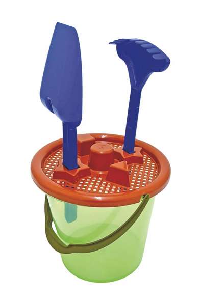 AVC Juego de Cubos de Playa con Pala, Rastrillo y Cedazo - Surtido de Colores - Modelos Surtidos AVC Juego de Cubos de Playa con Pala, Rastrillo y Cedazo - Surtido de Colores - Modelos Surtidos