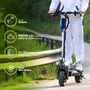 Urbanglide Patinete Eléctrico ECROSS DUO 800 W Llantas 10" Velocidad Máxima 25 km/h Autonomía hasta 60 km