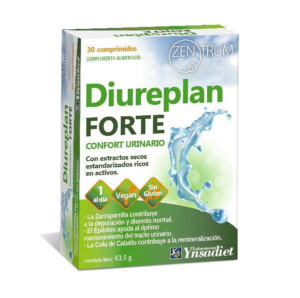 ZENTRUM Diureplan Forte 30 comprimidos
