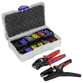 Knipex Surtido de Crimpado de Terminales de Cable 1252195 + 975309