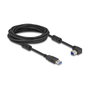 DeLOCK Cable USB 5 Gbps Tipo-A a Tipo-B 90° acodado hacia abajo 5 m