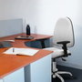 PIQUERAS Y CRESPO Silla de oficina Algarra Azul marino con mecanismo Asincro