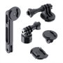 SP Connect Kit de soportes y adaptadores para GoPro y trípode 1/4-20 - Incluye soporte cámara, MicroRail y clip