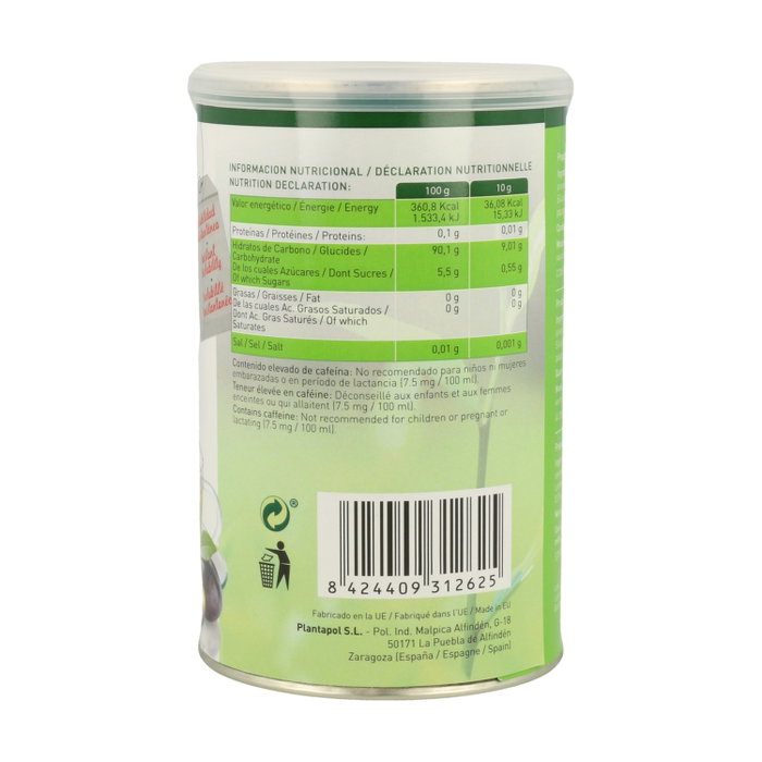 Plantapol Té Verde Instantáneo con Papaya y Ciruela 200g