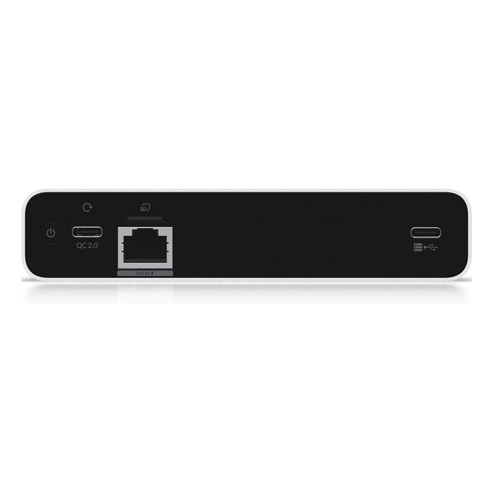 Ubiquiti CloudKey+ UCK-G2-SSD - Controlador de Red con Procesador ARM Cortex-A53, 1 TB SSD, 32 GB Flash, Pantalla OLED, PoE, Aluminio