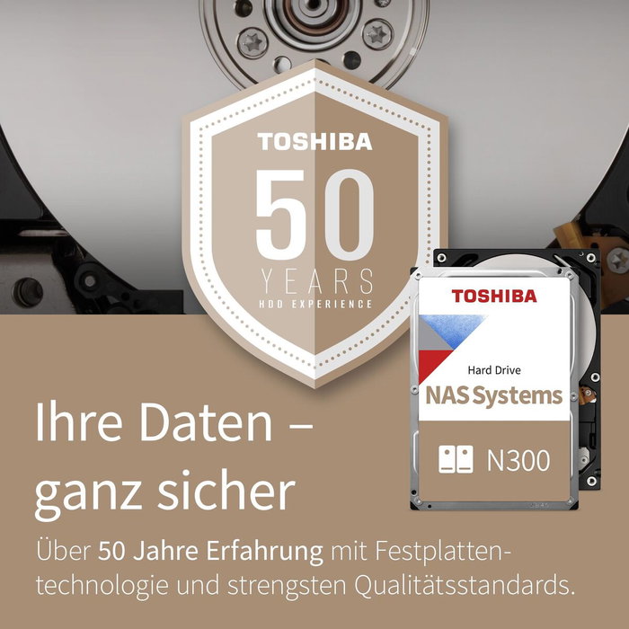 Toshiba N300 HDWG51GUZSVA 16 TB 7200RPM 512MB