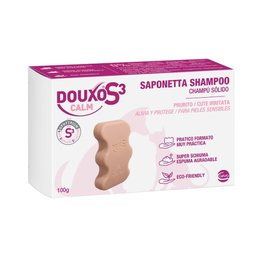 Douxo Ceva S3 Calm Champú Sólido para Piel Irritada, Alivia y Calma, Formato Práctico y Sencillo