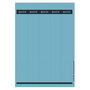 LEITZ Etiquetas para archivadores de 5,2 cm de ancho, 39,0 x 285,0 mm