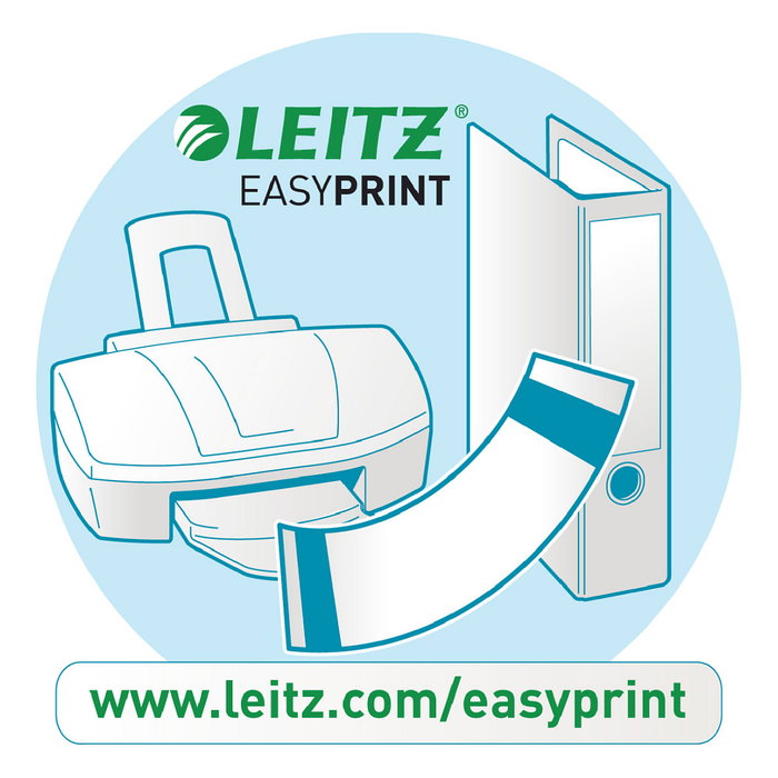 LEITZ Etiquetas para archivadores de 5,2 cm de ancho, 39,0 x 285,0 mm