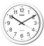 SAMI Reloj de pared Sami Red 30cm blanco
