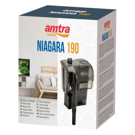 Nayeco Filtro Niagara 190L para Acuario con Triple Sistema de Filtración