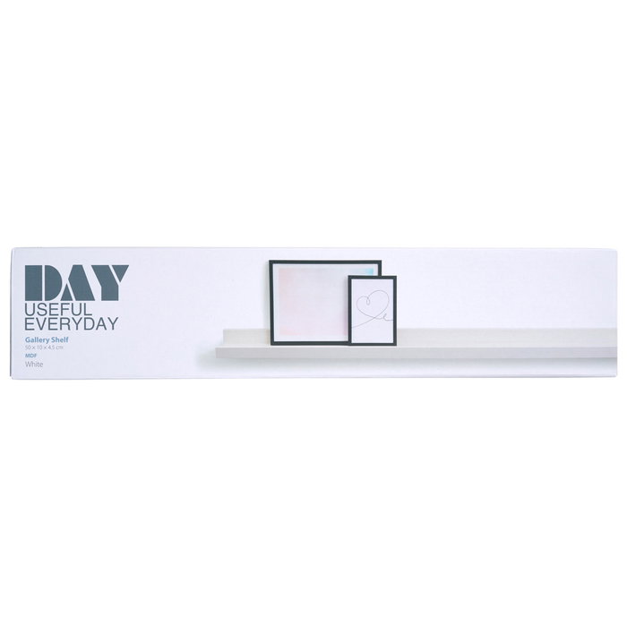 Day Estante Gallery 50x10x4,5 Blanco para Cuadros