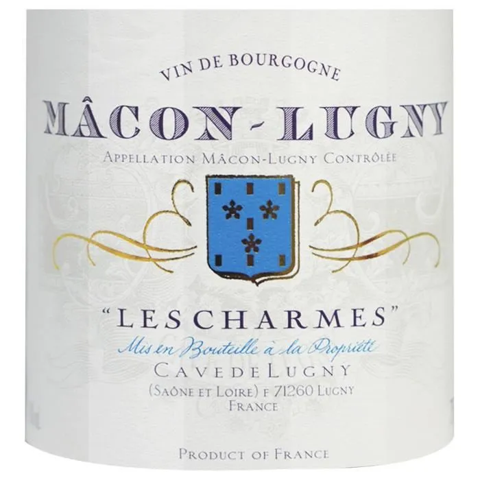 Cave de Lugny Mâcon-Chardonnay Les Beluses - Vino blanco de Borgoña