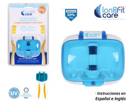 Inde Esterilizador Cepillo Bucodental Longface 15 x 23 x 6 cm (2 Unidades)