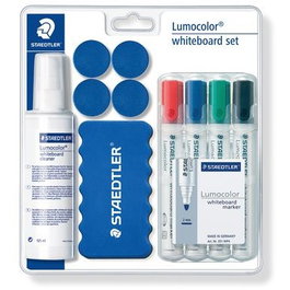 STAEDTLER Set Lumocolor de rotuladores para pizarra blanca