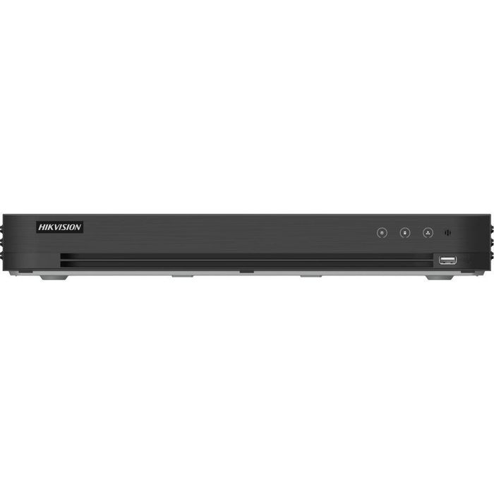 Hikvision Grabador de vídeo DVR 8 canales AcuSense 5MP MD 2.0 H.265 2HDD 1U