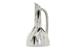 DKD Home Decor Jarrón de Porcelana Blanco 15x15x28 cm