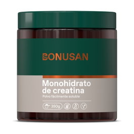 Bonusan Creatina monohidrato polvo instantáneo 350 g