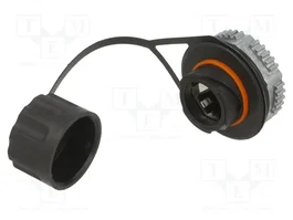 PANDUIT Acoplador Cat 6a Blindado con Tapa Protectora