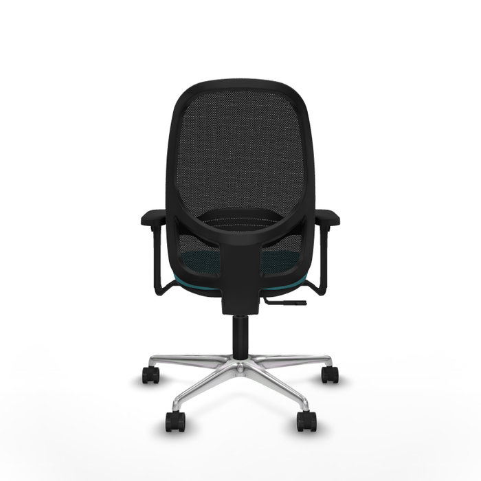 PIQUERAS Y CRESPO Silla de oficina Cilanco con mecanismo Sincro, Turquesa y Negro PIQUERAS Y CRESPO Silla de oficina Cilanco con mecanismo Sincro, Turquesa y Negro
