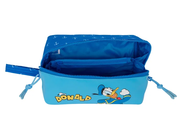 Safta Portatodo Cuadrado Grande Donald Duck 22x10x10 cm