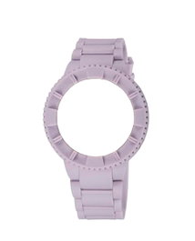 Watxandco Correa de Silicona Violeta 46mm