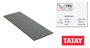 TATAY Alfombra de Baño Diamond SBS/Gris 96 x 36 cm
